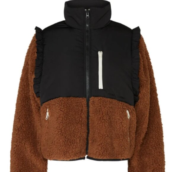 Sandy Liang Mia Faux Shearling Fleece - Picture 1 of 5